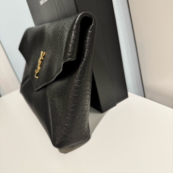 Saint Laurent Cassandre Large Envelope Pouch Clutch - Picture 2 of 8